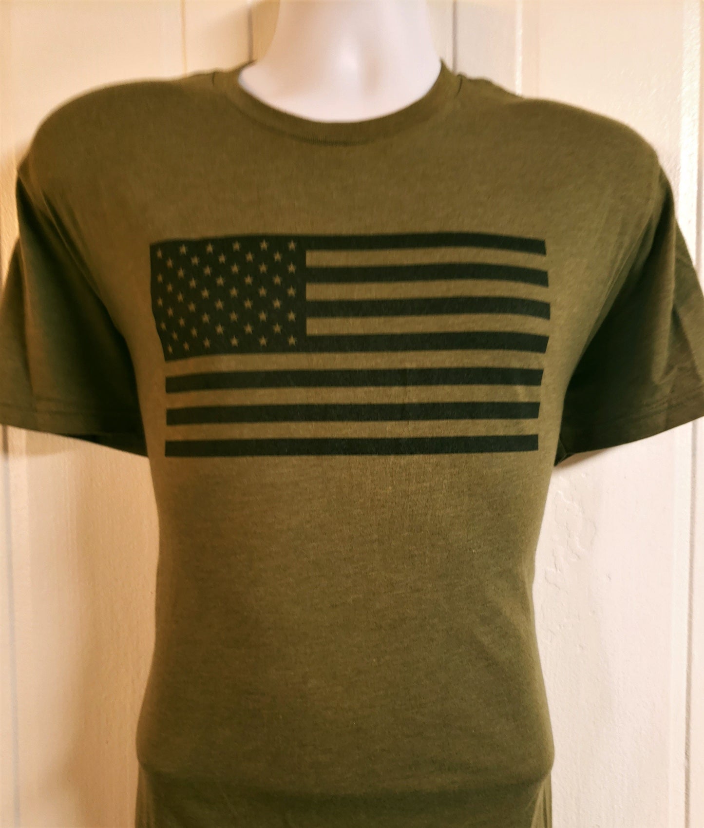 Military Green - American Flag