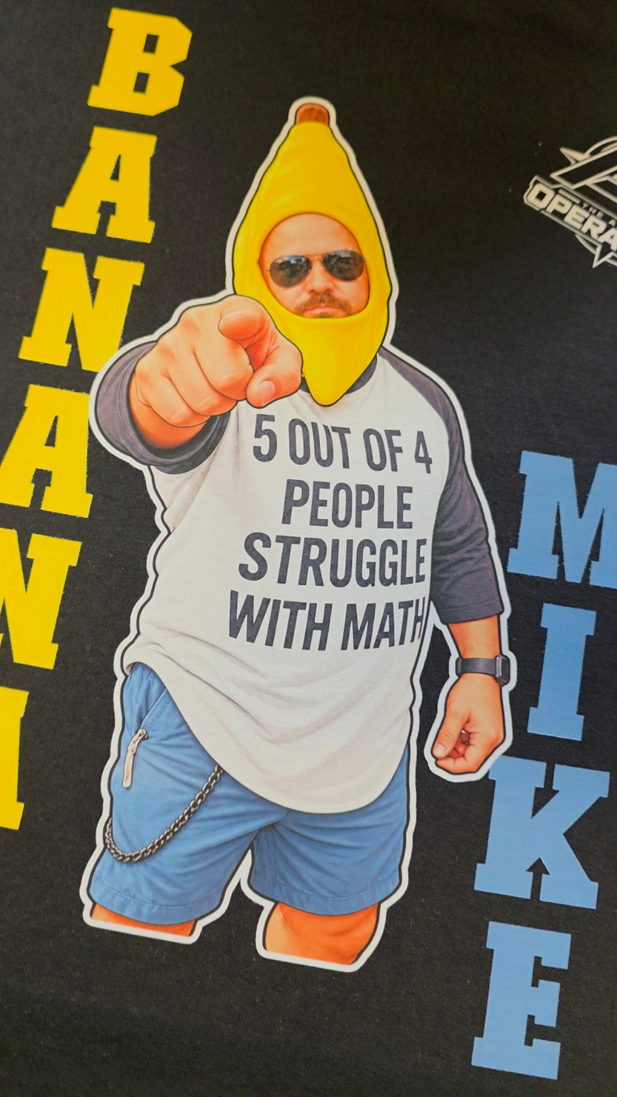 Banana Mike T-shirt design