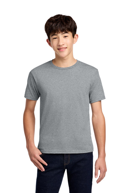 Jerzees 29B youth Dri-Power 50/50 T-shirt in Athletic Heather