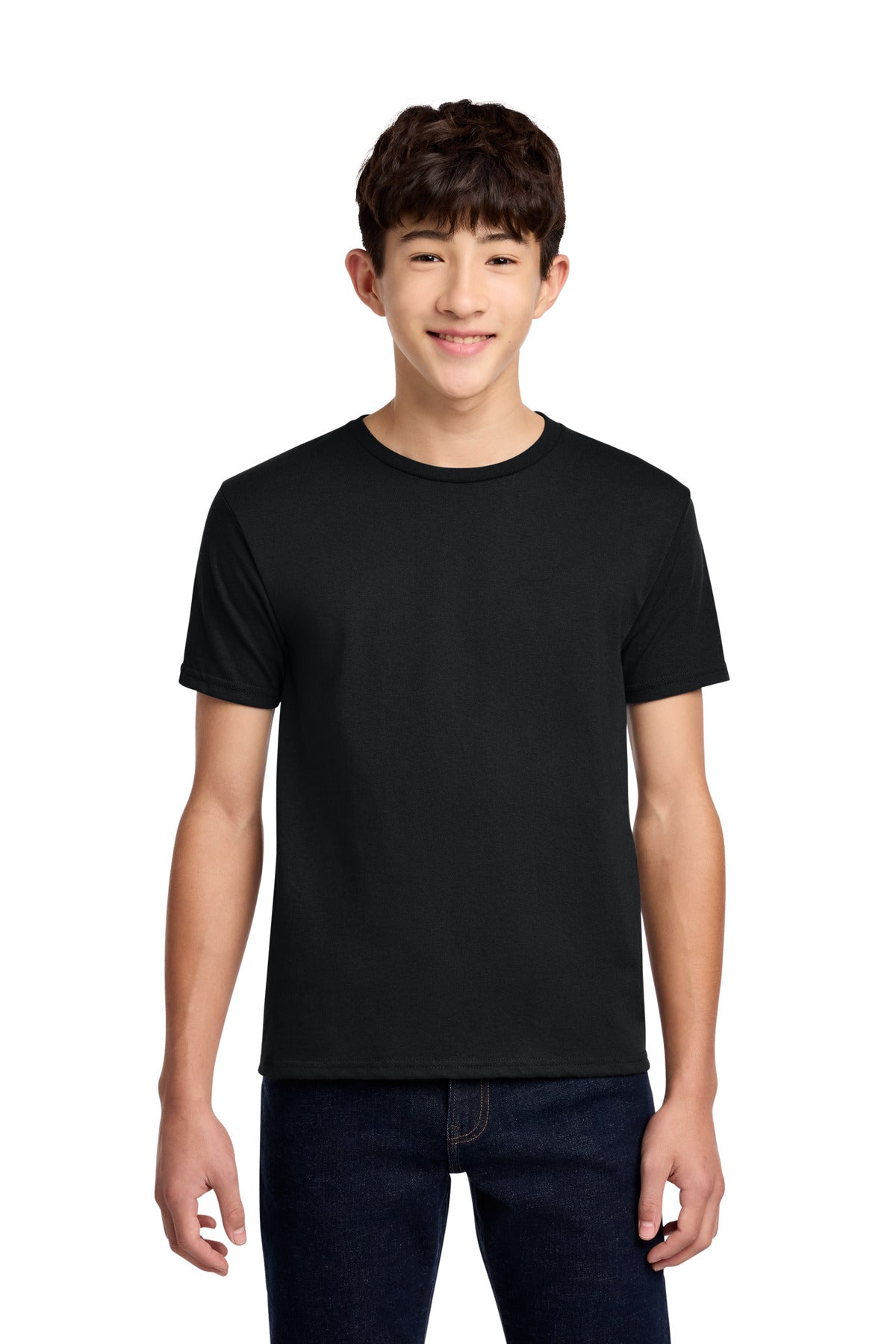 Jerzees 29B youth Dri-Power 50/50 T-shirt in Black